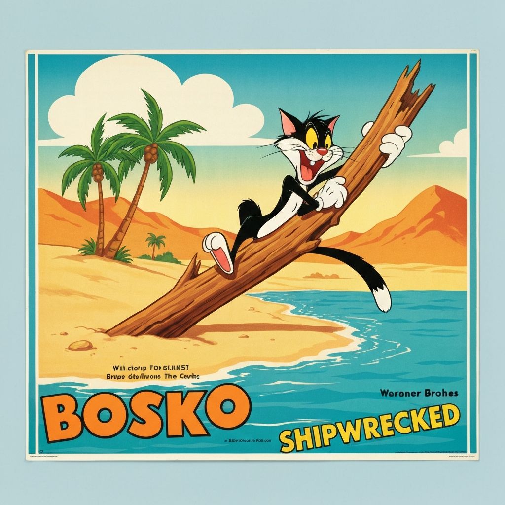Watch Bosko Shipwrecked! free online - 1931 Comedy cartoon