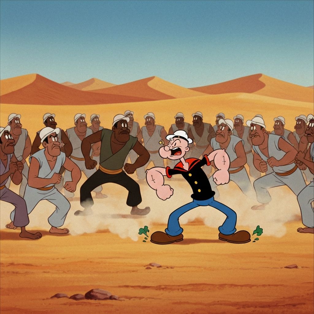 Popeye The Sailor Meets Ali Baba's Forty Thieves