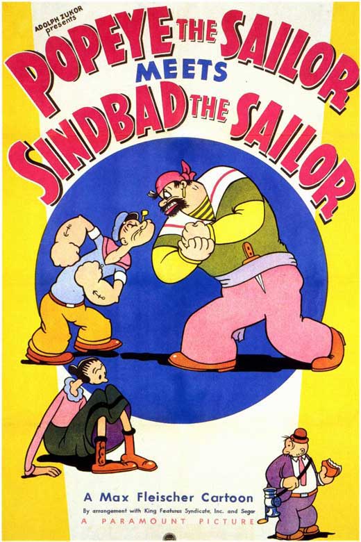 Popeye the Sailor meets SINBAD THE SAILOR